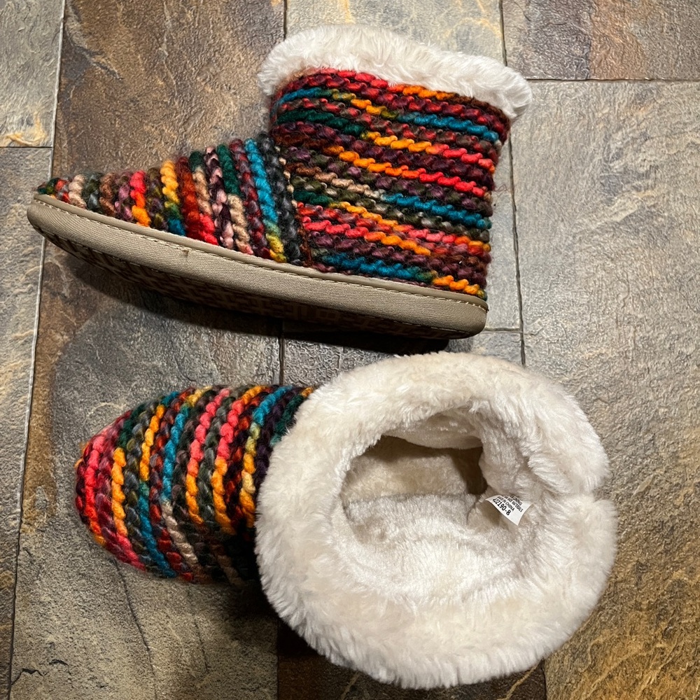 Minnetonka Betty Slippers Women’s Size 6.5-7.5